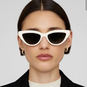 Anine Bing Sedona Ivory sunglasses